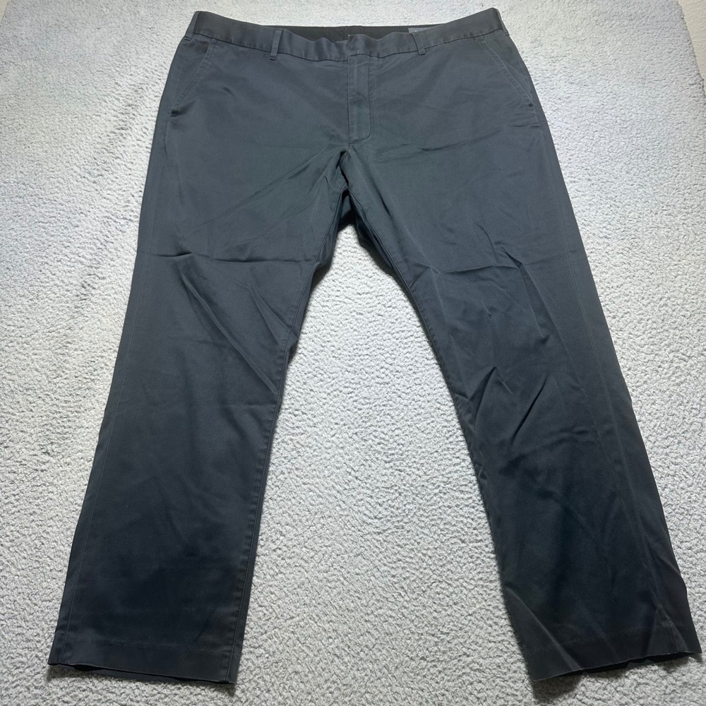 Bonobos Tuesday Weekday Warrior Mens 42x30 Black Straight Fit Stretch Pants